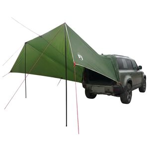 vidaXL Vehicle Awning Green 518 x 580 x 215 cm Polyester and Steel
