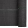 vidaXL Weed Membrane Black 0.5x100 m PP