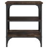 vidaXL Side Table Smoked Oak 40x42x50 cm Engineered Wood