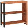 vidaXL Bookshelf Brown 80 x 30 x 75 cm Solid Acacia wood