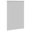 vidaXL Roller Blind Blackout Light Grey 105x175 cm Fabric Width 100.7 cm Polyester