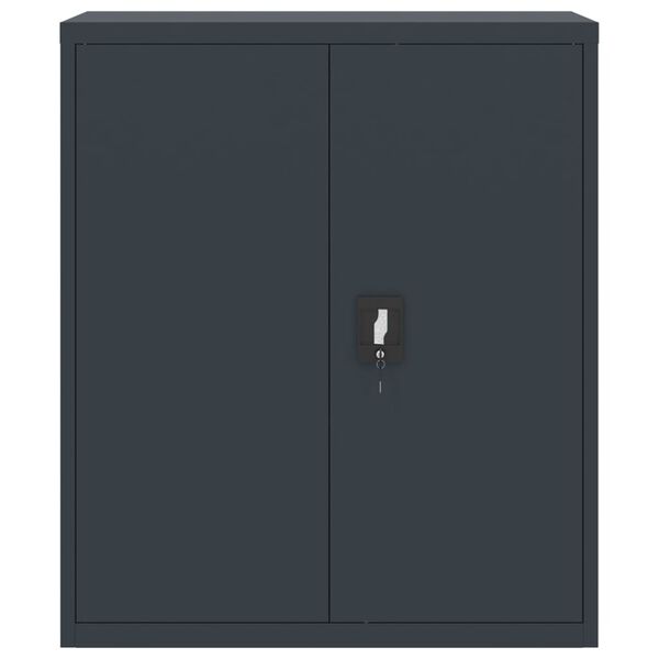 vidaXL File Cabinet Anthracite 90x40x105 cm Steel