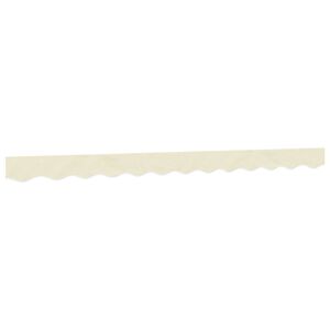 vidaXL Awning Valance Replacement Cream Stripe 300 cm