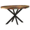 vidaXL Dining Table 140x80x75 cm Solid Reclaimed Wood