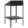 vidaXL Plant Stand Anthracite 56.5x54.5x100 cm Galvanised Steel