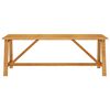 vidaXL 9 Piece Garden Dining Set Solid Acacia Wood
