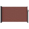 vidaXL Retractable Side Awning Brown 117x300 cm