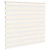 vidaXL Zebra Blind Marble Beige 165x150 cm Fabric Width 160.9 cm Polyester