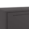 vidaXL Highboard Black 68x39x111.5 cm Steel