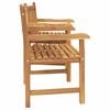 vidaXL Chair Brown 152 x 63 x 89 cm Solid Teak Wood