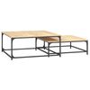 vidaXL Nesting Coffee Tables 2 pcs Sonoma Oak Engineered Wood