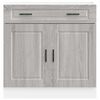 vidaXL Kitchen Base Cabinet&nbsp;Porto Grey Sonoma Engineered Wood