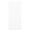 vidaXL Sliding Door Cabinet White 90x40x90 cm Steel