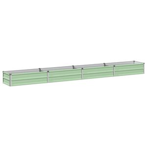 vidaXL Raised Garden Bed Pastel Green 320 x 40 x 24 cm