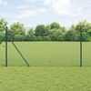 vidaXL Welded Wire Fence Green 1 x 50 m Steel
