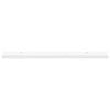 vidaXL Picture Frame Ledge Shelves 2 pcs White 80x9x3 cm MDF