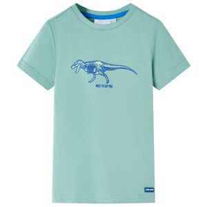 vidaXL Kids' T-shirt Light Khaki 116