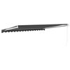 vidaXL Retractable Awning Anthracite 4.5x3 m Fabric and Aluminium
