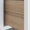 vidaXL Hallway Bench SANDNES White 87x40x50 cm Solid Wood Pine