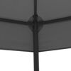 vidaXL Garden Gazebo 323x275x265 cm Anthracite
