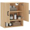 vidaXL Wall Cabinet Sonoma Oak 60x31x70 cm Engineered Wood