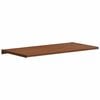 vidaXL Window Sill Brown Wood 60 x 45 x 4.5 cm PVC