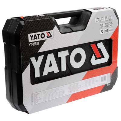YATO 173 Piece Ratcheting Socket Spanner Set YT-38931
