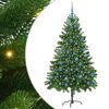 vidaXL Christmas Tree with 300 LEDs with Stand Green 180 cm PE
