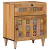 vidaXL Bedside Cabinet Natural 50 x 33 x 60 cm Solid Mango Wood
