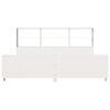 vidaXL Bed Frame without Mattress White 180x200 cm Super King Solid Wood Pine