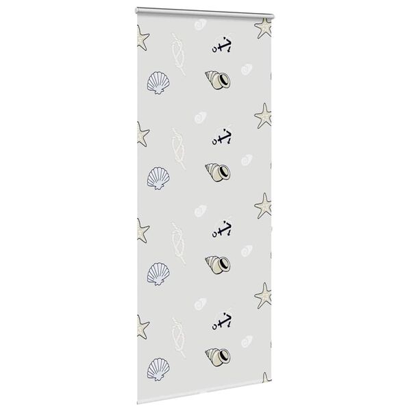 vidaXL Shower Roller Blind with Cassette 90x240 cm Fabric Width 86 cm