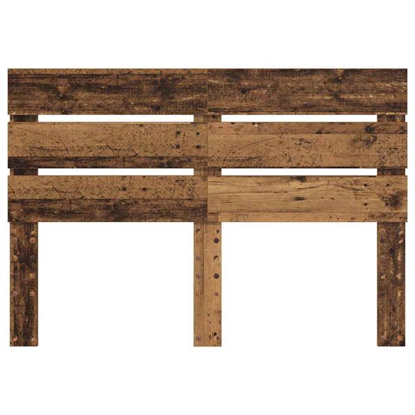 vidaXL Headboard with Headboard Old Wood 150 cm Engineered Wood