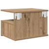 vidaXL Floating Nightstand Artisan Oak 40 x 31 x 28 cm Engineered Wood