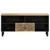 vidaXL TV Cabinet 100x33x46 cm Solid Wood Mango