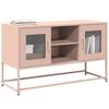 vidaXL TV Cabinet Pink 100.5x39x60.5 cm Steel