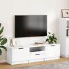 vidaXL TV Cabinet White 140x35x40 cm Engineered Wood