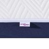 vidaXL Mattress White and Blue 180 x 200 cm Gel-Infused Foam