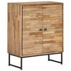 vidaXL Sideboard Set 2 Pieces Reclaimed Teak Wood