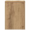 vidaXL Plant Stands 2 pcs Artisan Oak 25x25x35 cm Engineered Wood