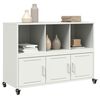 vidaXL Sideboard White 100.5x39x72 cm Steel