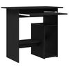 vidaXL Desk Black Oak 80x45x74 cm Engineered Wood