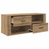 vidaXL TV Cabinet Artisan Oak 100 x 35 x 40 cm Engineered Wood