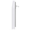 vidaXL Basement Window RISOR 110x40 cm Tilt 3 Glazing White