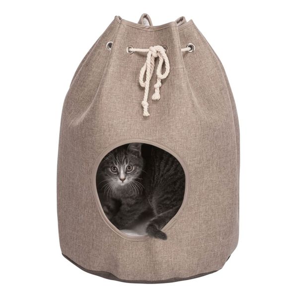 TRIXIE Pet Cave Bed Nelli 40x55 cm Light Brown