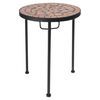 ProGarden 2 Pcs Side Table Set With Mosaic Top