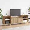vidaXL TV Cabinet Artisan Oak 160 x 35 x 55 cm Engineered Wood