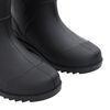 vidaXL Rain Boots Black Size 43 PVC