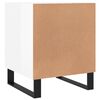 vidaXL Bedside Cabinets 2 pcs High Gloss White 40x40x50 cm Engineered Wood