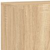 vidaXL 5 Piece TV Wall Units Sonoma Oak Engineered Wood