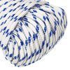 vidaXL Boat Rope White 5 mm 500 m Polypropylene